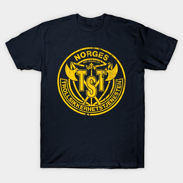 Troll Security Service T-Shirt by synaptyx